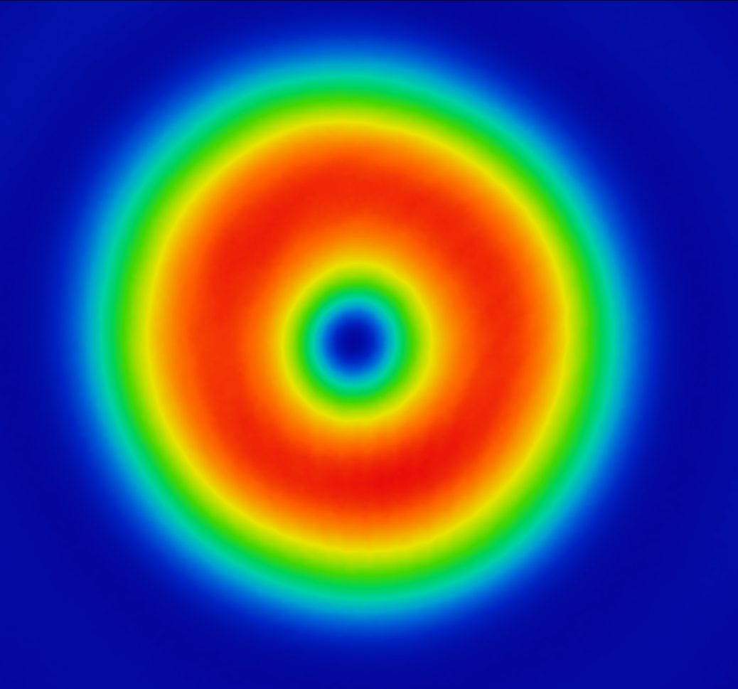 real image doughnut laser beam vortex photonics small